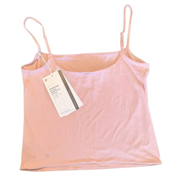 Lululemon Wundermost Spaghetti Strap Cami Tank Top | Pink Mist | Size Large NWT - Picture 6 of 7
